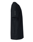 Men's premium t-shirt in dark blue, front view