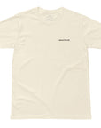 Women's premium t-shirt in beige, front view