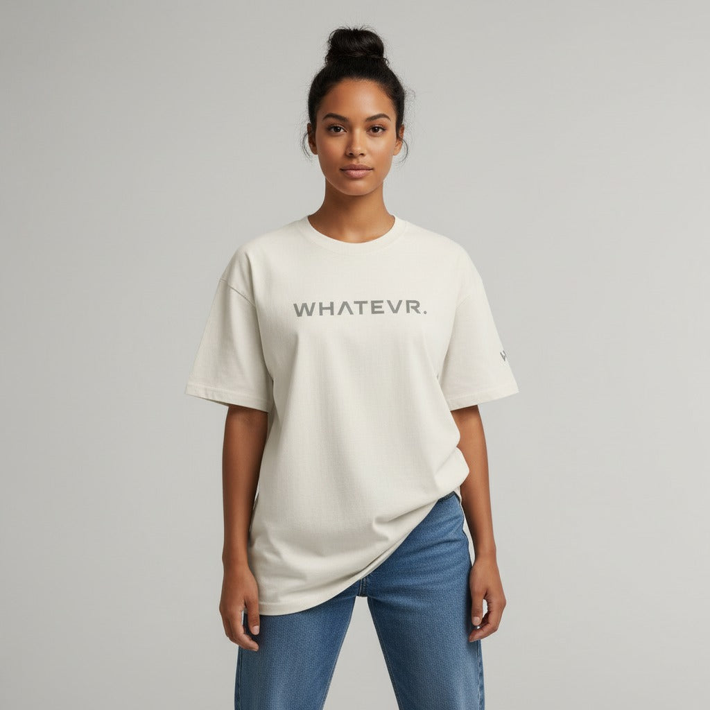 Women's premium clothing collection featuring WHATEVR hoodies, sweatshirts, and T-shirts