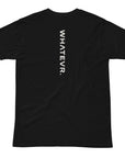 Men's premium t-shirt in black, back view