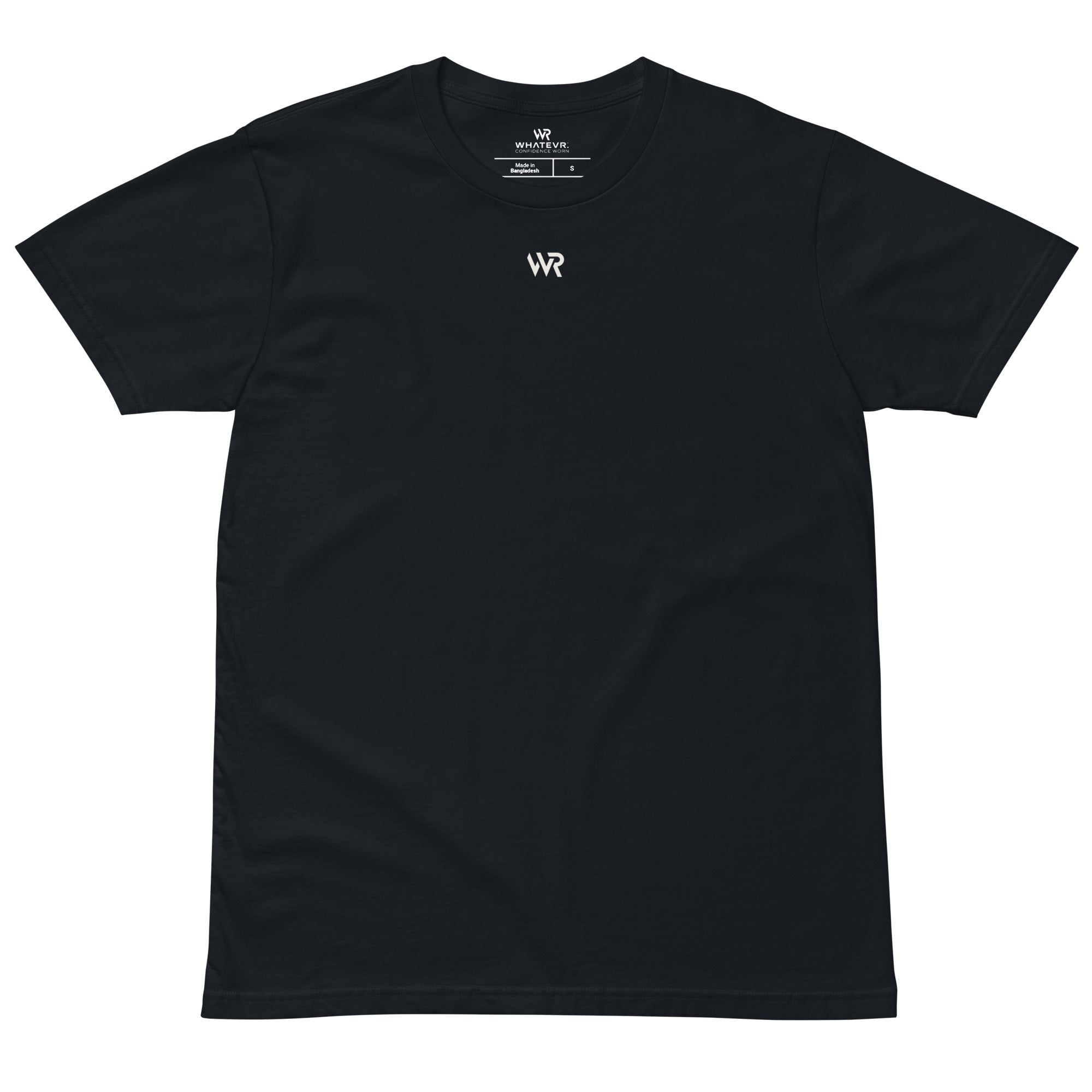 Men's premium t-shirt in blue, front view