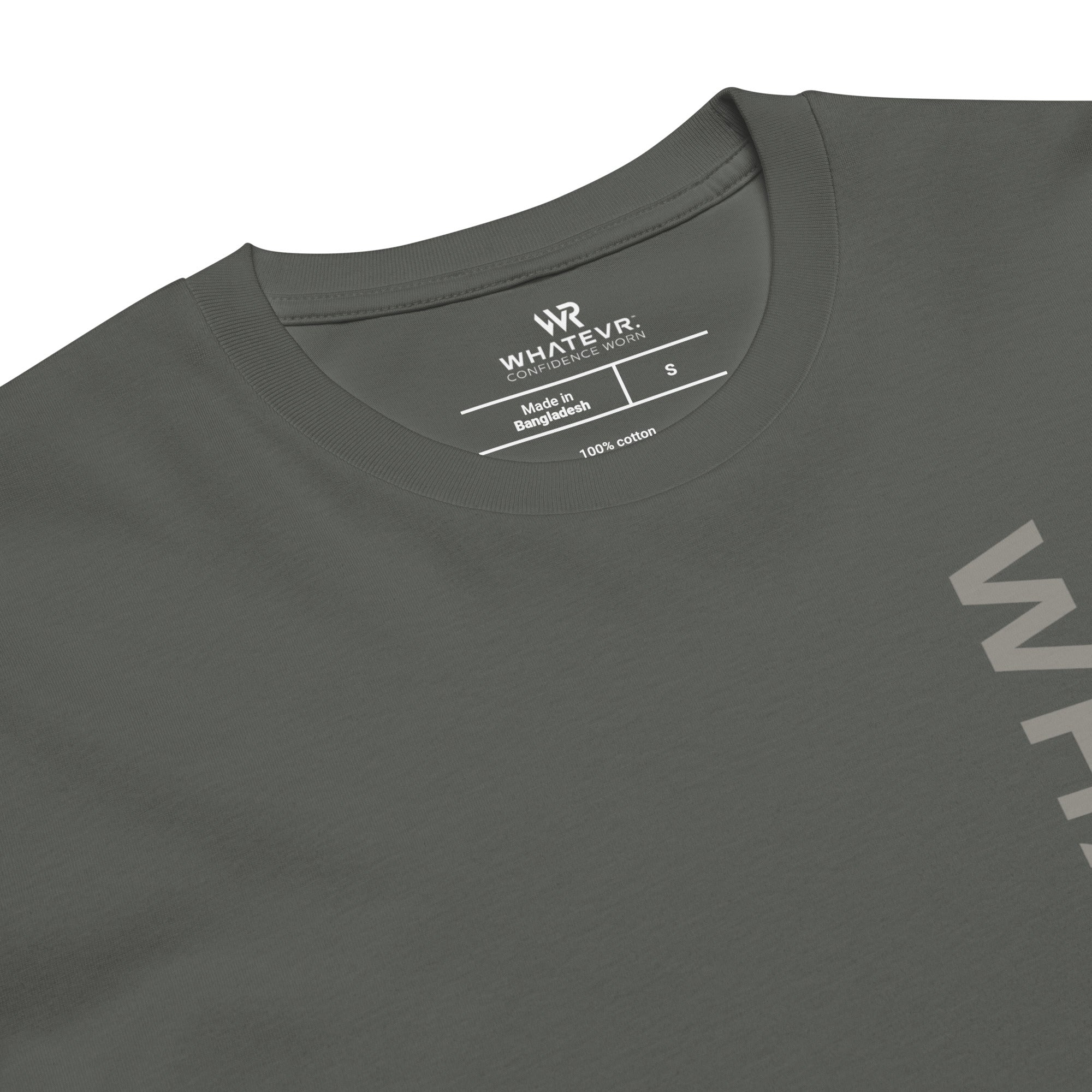 Men's premium t-shirt in gray, front view