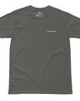 Women's premium t-shirt in gray, front view