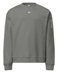 Women's premium sweatshirt in gray, front view