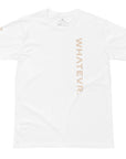 Women's premium t-shirt in white, front view