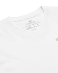 Women's premium t-shirt in white, front view